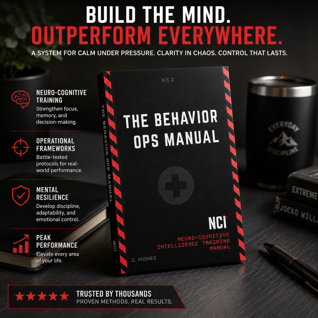The Behavior Operations Manual: Neuro-Cognitive Intelligence